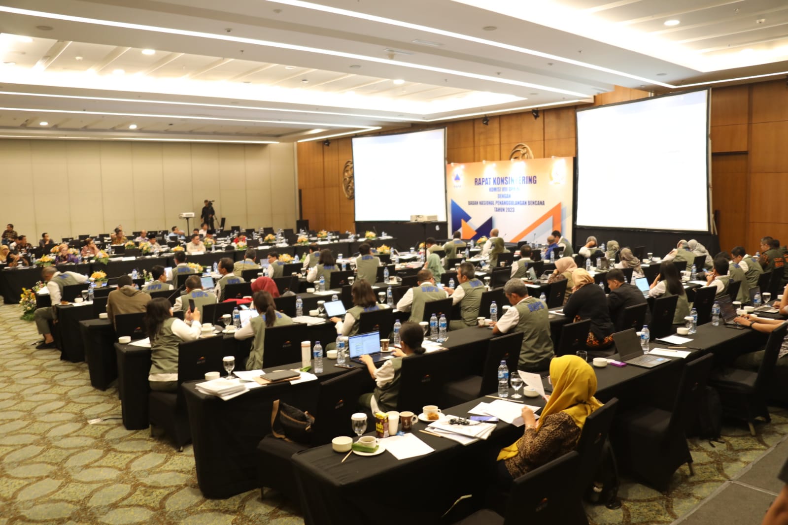 Rapat Konsiyering BNPB dengan Komisi VIII DPR RI